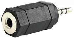 Аудіо перехідник Cablexpert micro Jack 2.5 mm - mini Jack 3.5 mm M/F black (A-2.5M-3.5F)