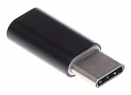 Адаптер-переходник Atcom M-F Type C -> micro USB Black (8101) - миниатюра 3