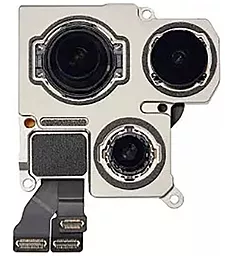 Шлейф Apple iPhone 15 Pro с основной камерой (48MP + 12MP + 12MP) Original - снят с телефона