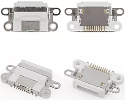 Разъём зарядки Apple iPhone 6S 10 pin (Lightning) White