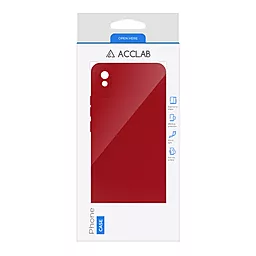 Чехол ACCLAB SoftShell для Xiaomi Redmi 9A  Red - миниатюра 2