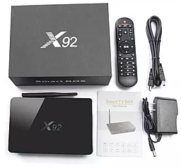 Смарт приставка Android TV Box X92  3/32 GB - миниатюра 5