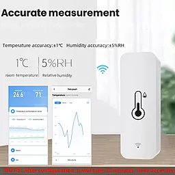 WiFi датчик температуры и влажности Tuya smart - миниатюра 5