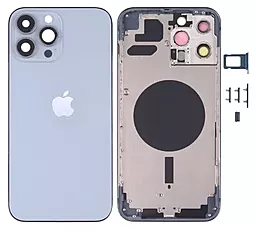 Корпус для Apple iPhone 13 Pro Max full kit Original - знятий з телефону Sierra Blue