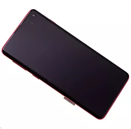 Дисплей Samsung Galaxy S10 G973 с тачскрином и рамкой, original PRC, Cardinal Red - миниатюра 2