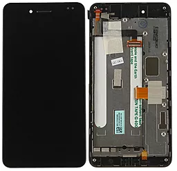 Дисплей Asus PadFone Infinity A80 с тачскрином и рамкой, Black