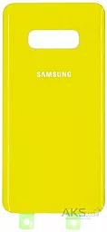 Задняя крышка корпуса Samsung Galaxy S10E G970 Yellow