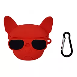 Чохол для Apple Airpods Pro case emoji series — Red Dog