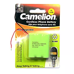 Аккумулятор для радиотелефона Camelion T110 3.6V 1300mAh