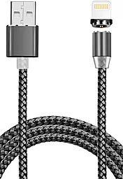 USB Кабель XoKo SC-355i Magneto 1.2M Lightning Cable Gray (SC-355i MGNT-GR)