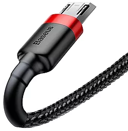 Кабель USB Baseus Cafule 2M micro USB Cable Red/Black (CAMKLF-C91) - миниатюра 3