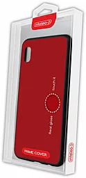 Чехол Intaleo Real Glass Samsung A105 Galaxy A10  Red (1283126493508) - миниатюра 3