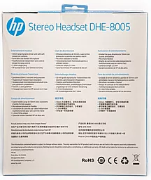 Наушники HP DHE-8005 Black - миниатюра 8