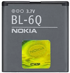Аккумулятор Nokia BL-6Q (970 mAh)