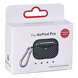 Чехол для Apple Airpods Pro Carbon Case Red - миниатюра 2