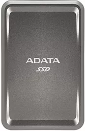 SSD Накопитель ADATA SC685P 500 GB USB 3.2 Type-C (ASC685P-500GU32G2-CTI) Titanium