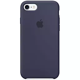 Чехол Apple Silicone Case PB для Apple iPhone 7, iPhone 8 Midnight Blue