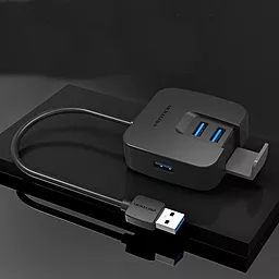 Концентратор (USB хаб) Vention 4-Port USB 3.0, 0.5 m (CHBBD) - миниатюра 2