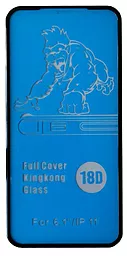 Защитное стекло King Kong 18D Full Cover Apple iPhone XR, iPhone 11 Black - миниатюра 2