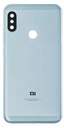 Задняя крышка корпуса Xiaomi Mi A2 Lite / Redmi 6 Pro со стеклом камеры Blue