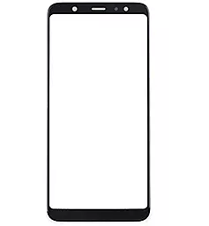 Корпусное стекло дисплея Samsung Galaxy A6 A600 2018 (с OCA пленкой) (original) Black