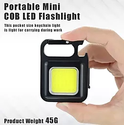 Фонарик NICHOSI Portable Mini Flashlight LED - миниатюра 4