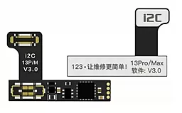 Шлейф программируемый Apple iPhone 13 Pro Max для восстановления данных аккумулятора i2C (Ver 3.0) Original