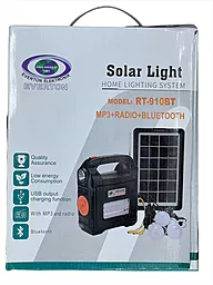 Фонарик Solar Light RT910BT (Радио, Bluetooth, встроенный аккумулятор, 3 лампочки, USB) - миниатюра 7