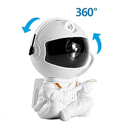 Лазерный ночник-проектор звездного неба Astronaut Guitarist White - миниатюра 2
