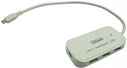Мультипортовий USB-A хаб ST-Lab U-1700 USB 3.1 Gen2 White
