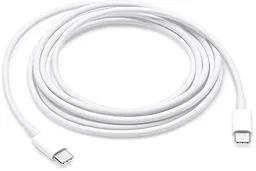 USB PD Кабель Apple Type-C to Type-C HQ OEM Copy data cable white - мініатюра 2