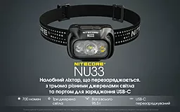 Фонарик Nitecore NU33 limited edition - миниатюра 5