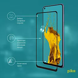 Защитное стекло Piko Full Glue Xiaomi Redmi Note 9T Black (1283126510373) - миниатюра 4