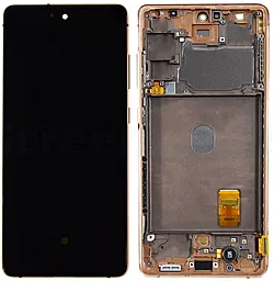 Дисплей Samsung Galaxy S20 FE G780, S20 FE G781 5G з тачскріном і рамкою, (OLED), Orange