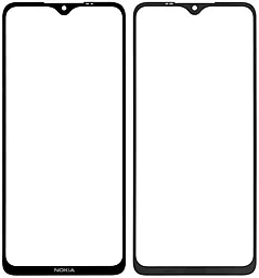 Корпусне скло дисплея Nokia 5.3 (з OCA плівкою), оригінал, Black
