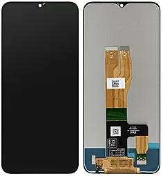 Дисплей Realme C30s (желтый шлейф) с тачскрином, оригинал, Black