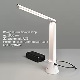 LED лампа настольная-фонарик Videx TF11W 5W 3000-5500K - миниатюра 7