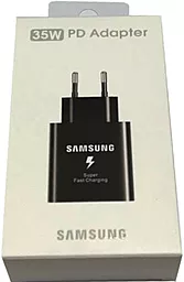Сетевое зарядное устройство Samsung S22 35W USB-A+C Black (EP-TA220/HC) - миниатюра 4