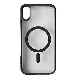 Чехол Epik Clear Color MagSafe Case Box для Apple iPhone XS Black