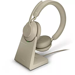 Навушники Jabra Evolve2 65 Link380c MS Stereo Beige (26599-999-898)