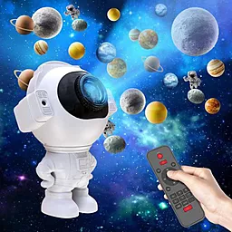 Лазерный ночник-проектор звездного неба Astronaut MGY-143 - миниатюра 6