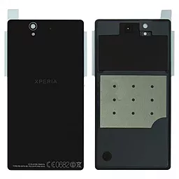 Задняя крышка корпуса Sony Xperia Z C6602 L36h / C6603 L36i / C6606 L36a со стеклом камеры Original Black