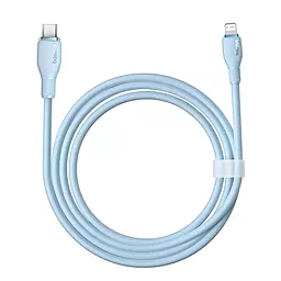 USB PD Кабель Baseus Pudding Series 20W 3A 2M USB Type-C - Lightning Cable Blue (P10355701311-00) - миниатюра 2