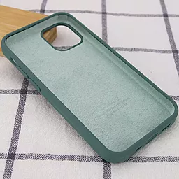 Чехол Silicone Case Full для Apple iPhone 13 Pro Pine Green - миниатюра 2
