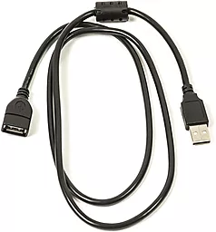 Шлейф (Кабель) PowerPlant USB 2.0 AF – AM, 1.0 м, One ferrite