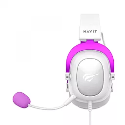 Наушники Havit HV-H2002d Gaming White/Purple - миниатюра 4