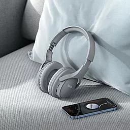 Навушники Hoco W40 Mighty Gray - мініатюра 3