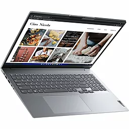 Ноутбук Lenovo ThinkBook 16 G4+ IAP Arctic Grey (21CY0012RA) - миниатюра 2