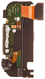 Нижній шлейф iPhone 3GS з коннектором зарядки в зборі з антеною і поліфонічним динаміком Original Black