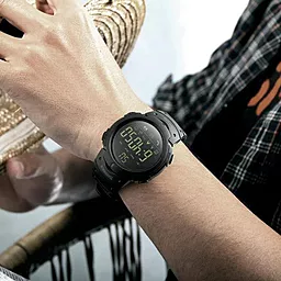 Часы наручные SKMEI 1301BK Smart Watch Black - миниатюра 7